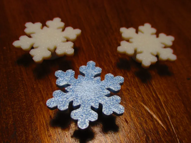 Super Neat Snowflake Jibbitz – Winter Croc Decor