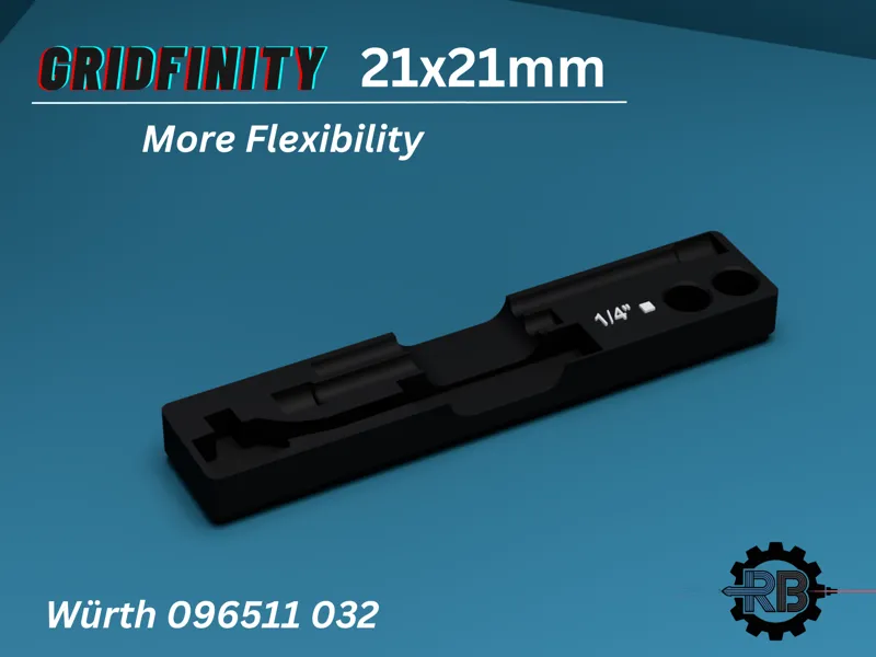 Gridfinity Holder for Würth 1/4″ Ratchet