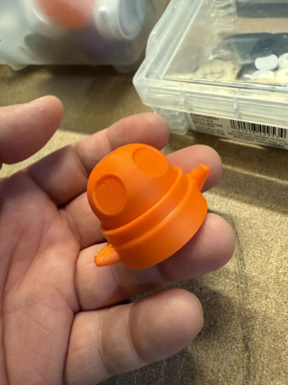 REPO bot keychain fidget clicker view 4