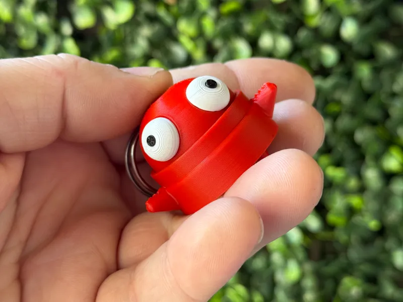 REPO bot keychain fidget clicker