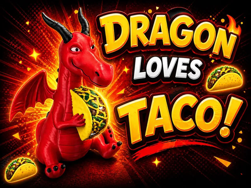 Taco Dragon - because dragons love tacos