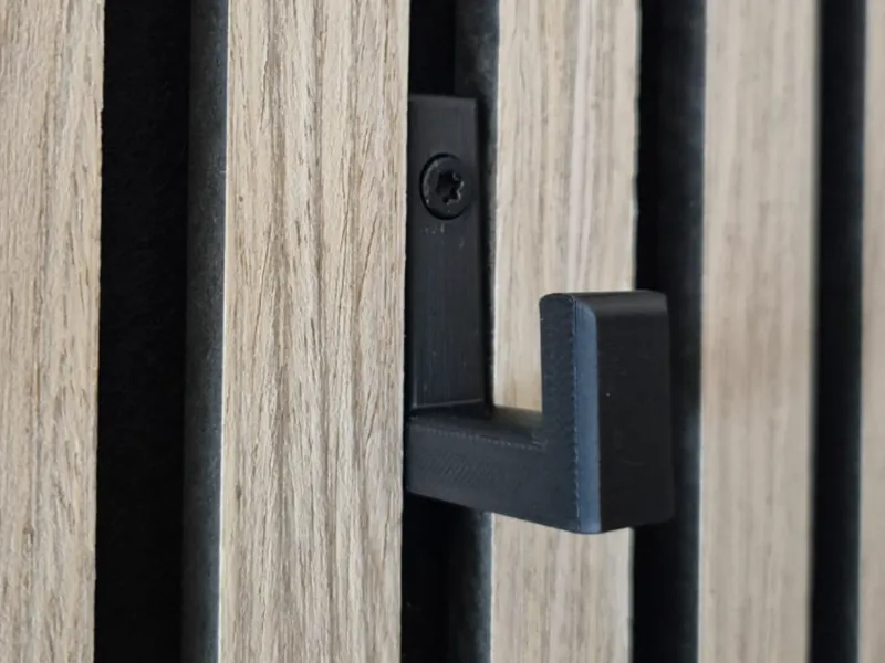 Hornbach acoustic panel hook screw mount.