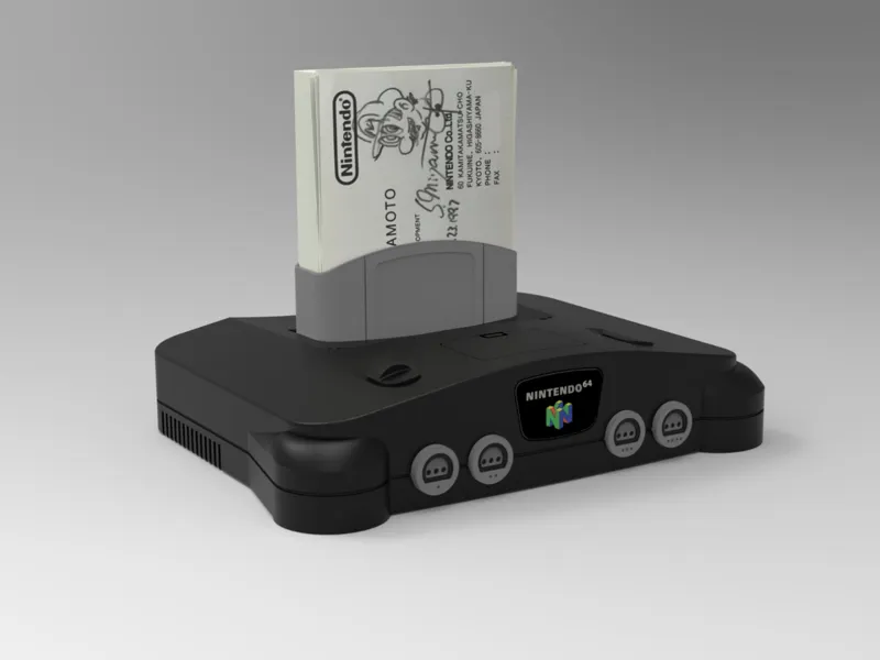 N64 Business Card Holder