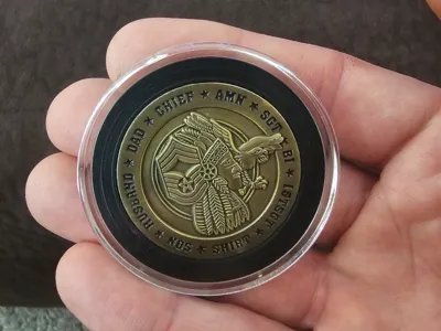 Military Challenge Coin Spacer