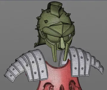 Accesorio de taller: COSPLAY WEARABLE Russell C. Gladiator Armor +Sword — vista de referencia 5