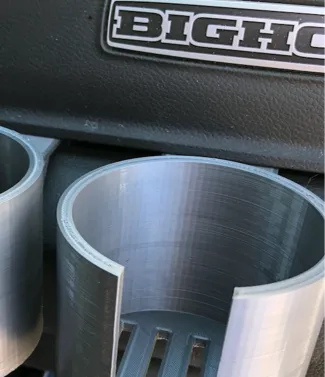 RAM 2500 upper glove box extra cup holder