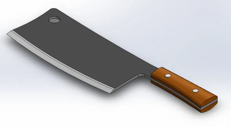 Coltello da macellaio - mannaia Butcher knife