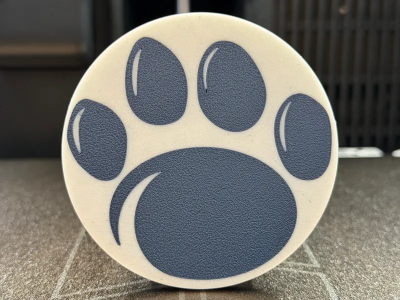Penn State Lion Paw Hitch Cover for 2" Receiver