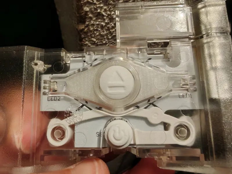 Original Xbox Classic power button with light ring