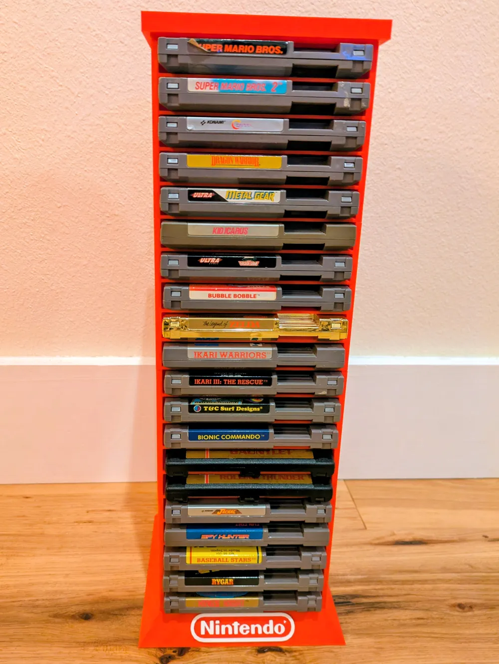 Nes Rack NES Rack (custom height) - Free 3D Print Model - MakerWorld