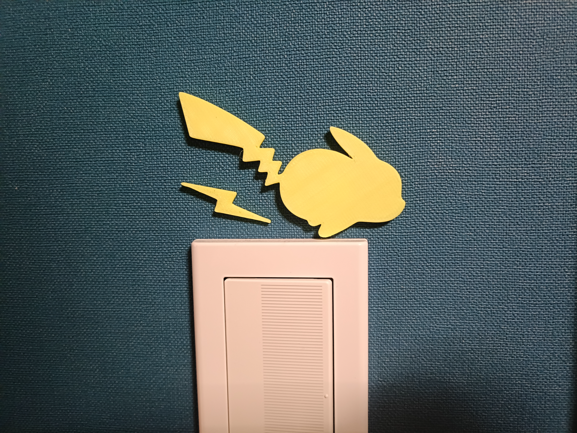 Pikachu Light Switch Wall Decor Pokemon