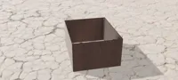 The bottom part without the bottles.