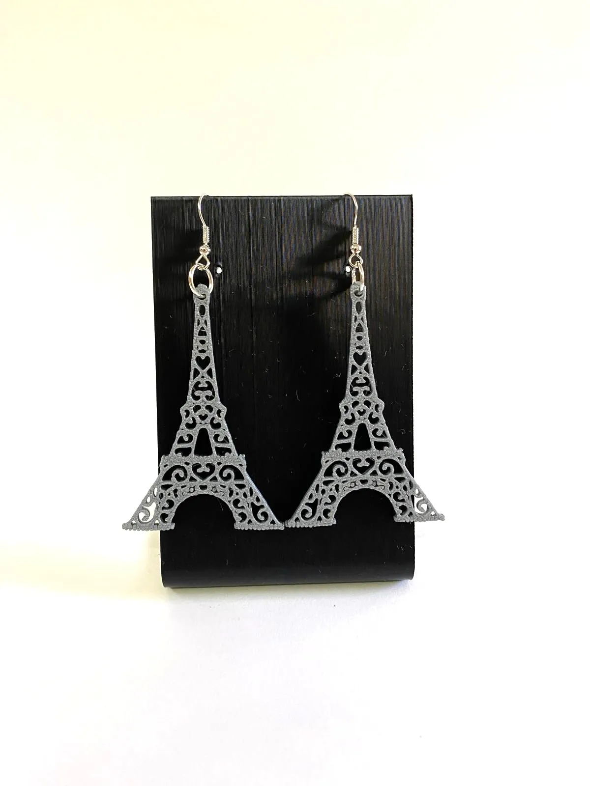 Eiffel Tower earrings view 2