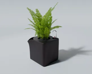 Self-Watering Planter Pot (with spout & indicator)