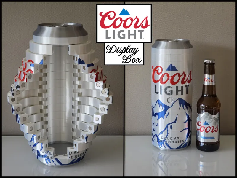 Coors Light Display Box