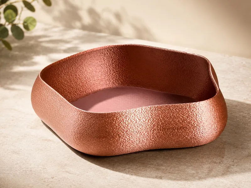 Organic Flow Bowl – Decorative Catchall Dish