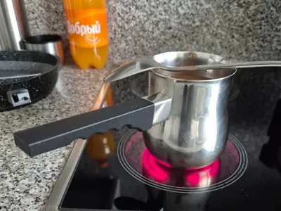 Coffee pot handle from Italy