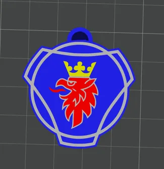 Scania Keychain