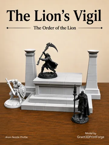 Escenografía en miniatura: The Lion's Altar - The Order of the Lion Terrain — vista de referencia 2