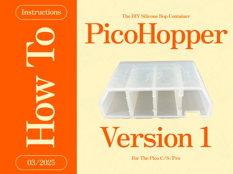 The PicoHopper Silicone Mold
