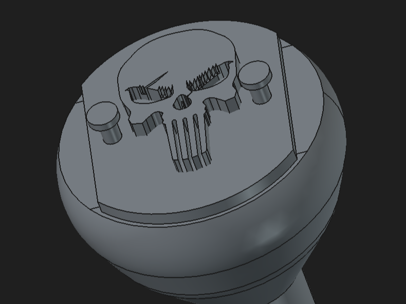 Modular Shift Knob Cover no ams