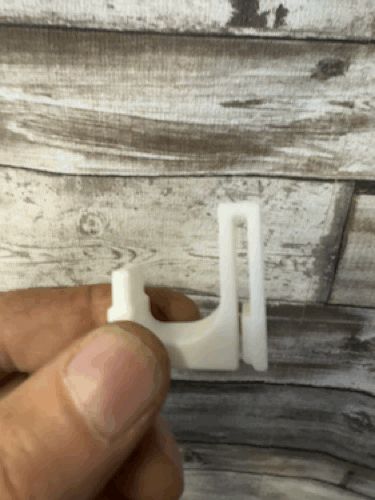 Hanger for attachment to 20mm sheet metal - Appendino per lamiera 20 mm