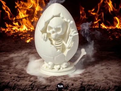 Skeleton Egg
