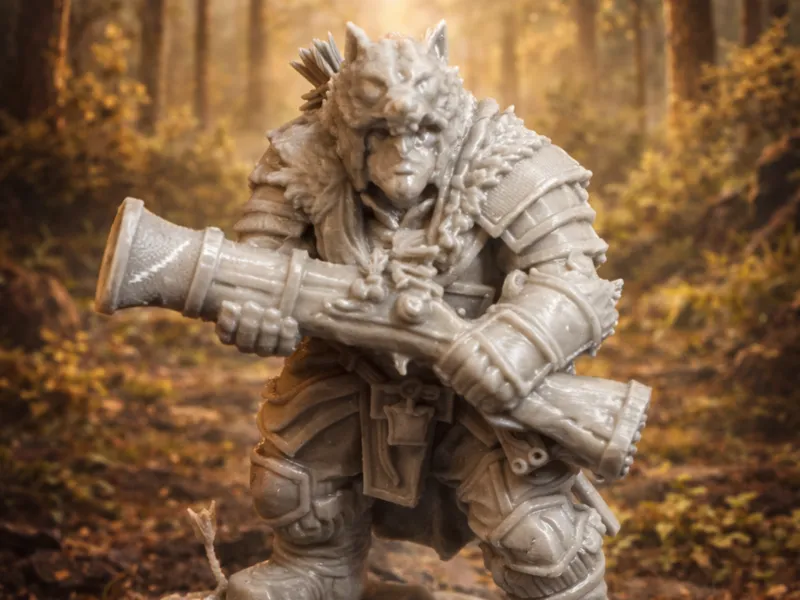Ranger Hunter Miniature Rurik Wolfeye