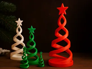 Helix Christmas Tree