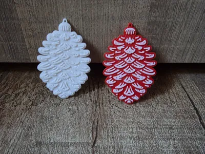 Christmas tree decoration simple