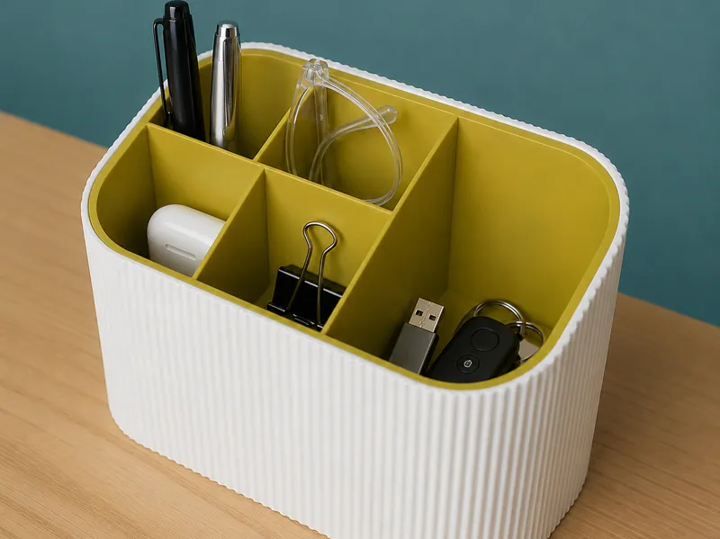 Modular desk organizer 