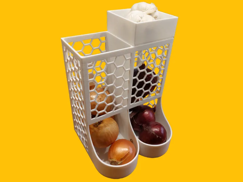 Onion &amp; Potato Dispenser with Garlic Add-On