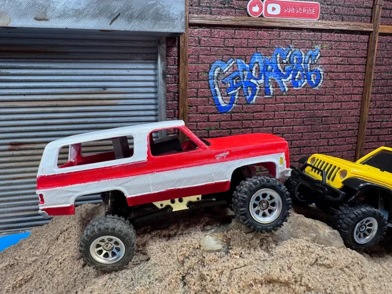 Chevy K5 Blazer for Jiabaile 3601 Crawler w/Mounts