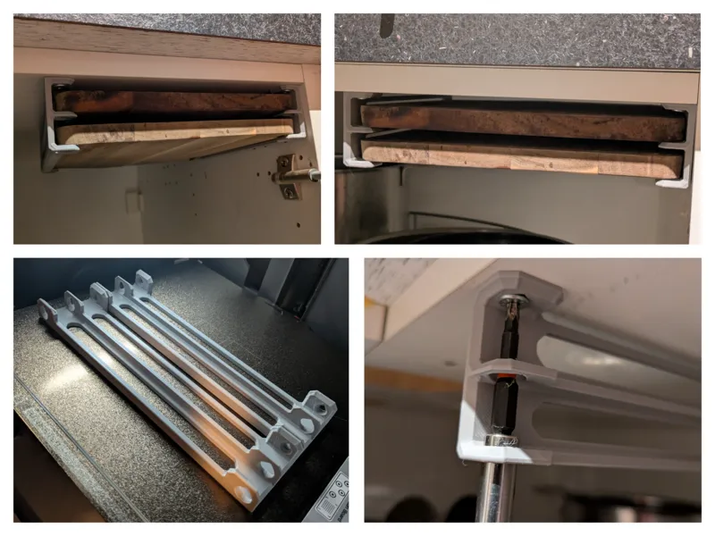Cutting Board Storage Holder (double & single)