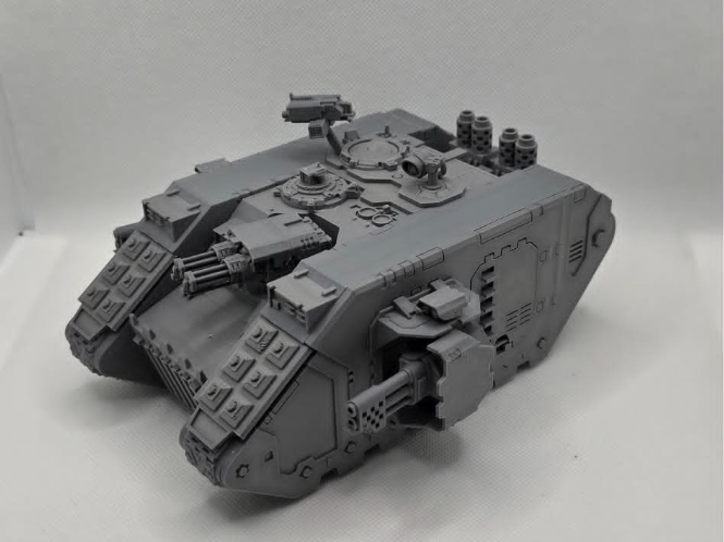 Space Man Crawling Land Tank - 1