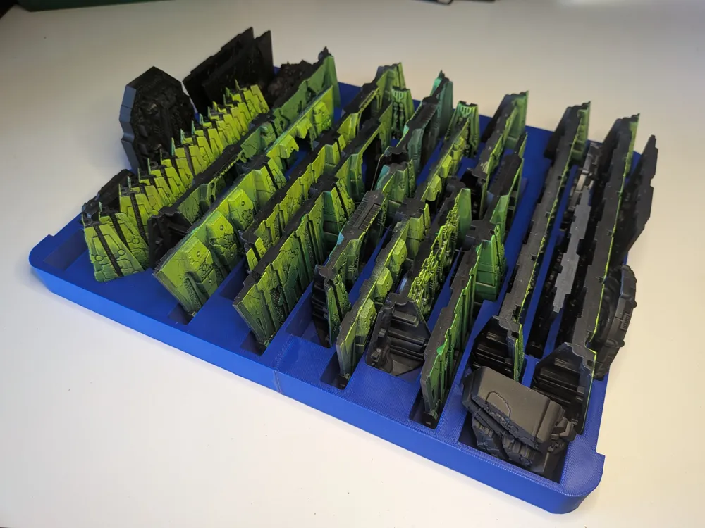 Organizador: Tomb World Terrain Organizer. Referencia del modelo original.