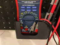 Support panneau perforé pour multimètre (version agrandie) — photo 1