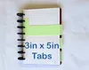 3in x 5in Side Bound Tabs
