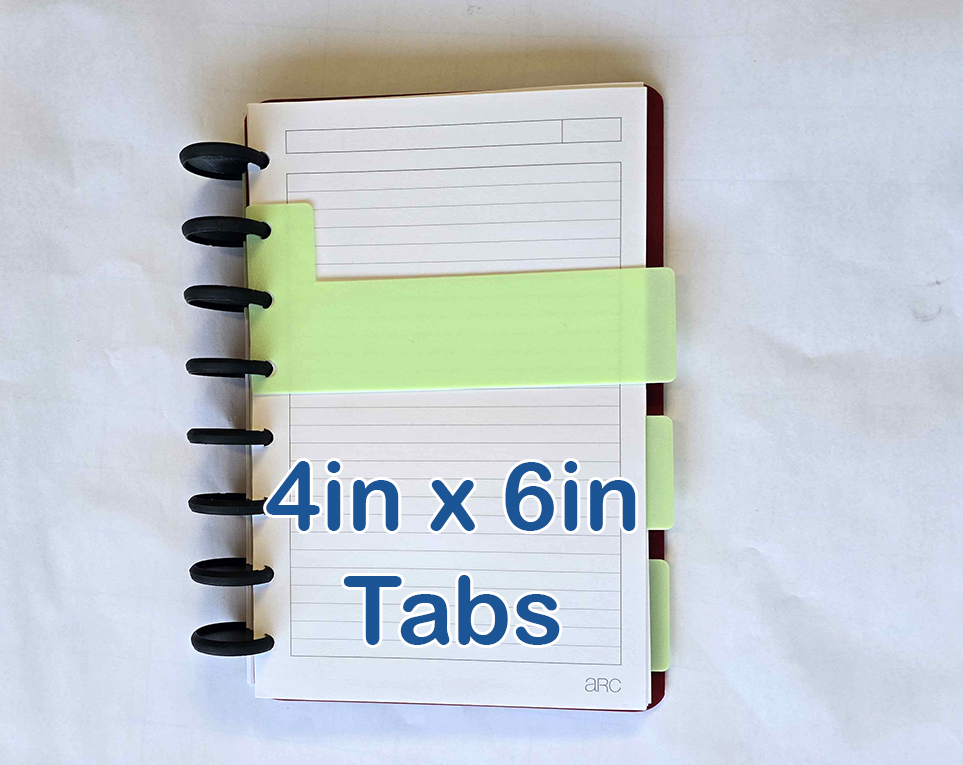 Miniatura 3 do modelo 3D Discbound Blank Tabs - New Letter & A4 sizes
