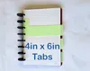 4in x 6in Side Bound Tab