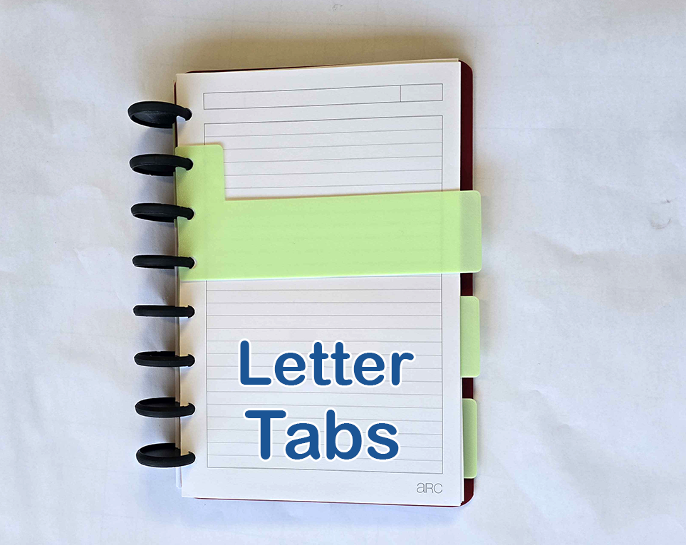 Miniatura 12 do modelo 3D Discbound Blank Tabs - New Letter & A4 sizes