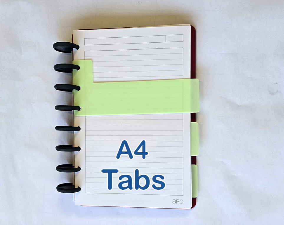 Miniatura 14 do modelo 3D Discbound Blank Tabs - New Letter & A4 sizes
