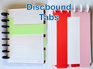 Discbound Blank Tabs