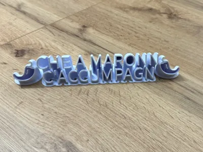 Desk lucky charm