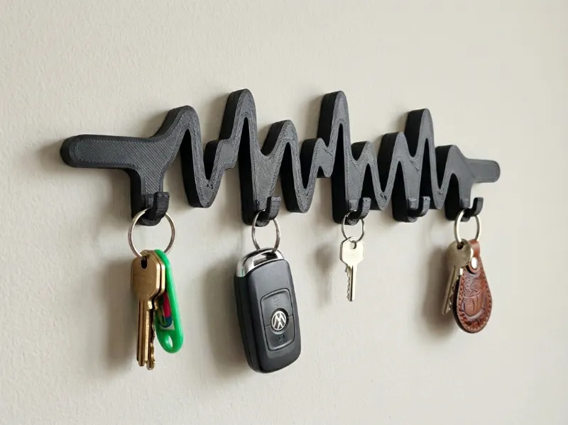 Suporte Para Chaves SoundWave Minimalista 