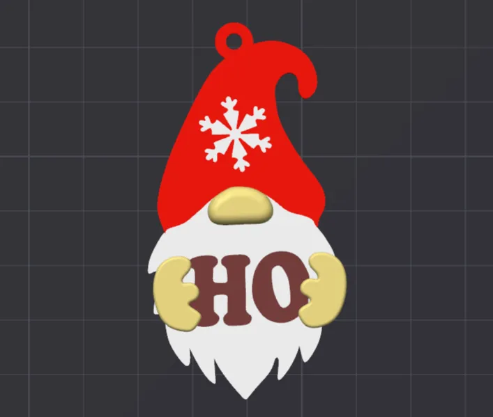 Toy for the Christmas tree in the form of Santa