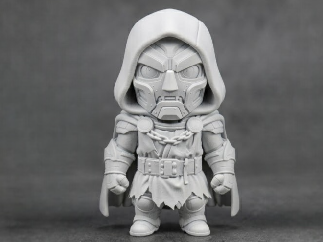 Doctor Doom Bust 3D Print Model 303