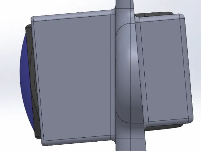 LS430 backup camera mount