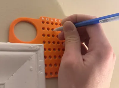 Curtain Rod Hanging Jig