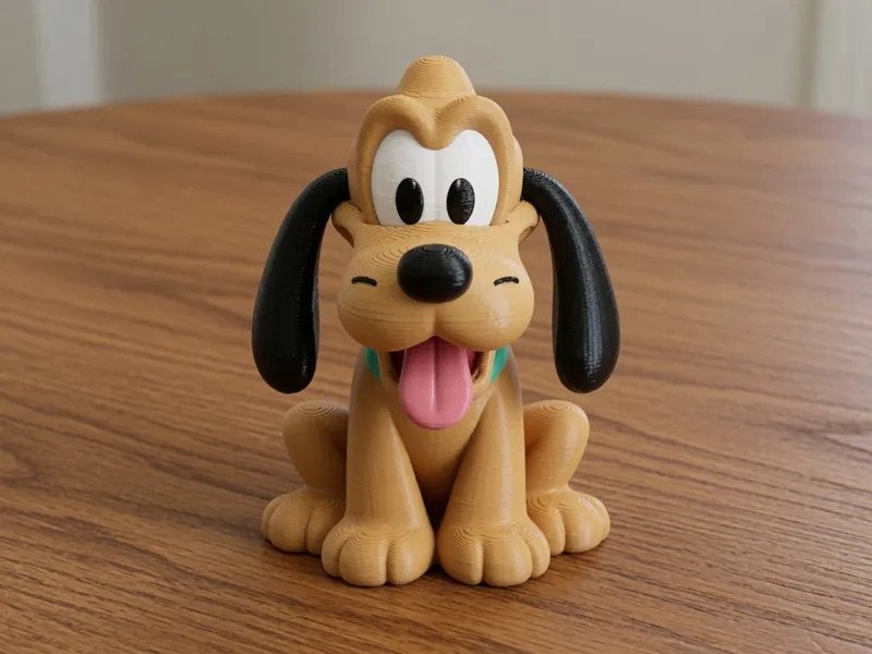 Pluto Sitting Mini Figure | Disney